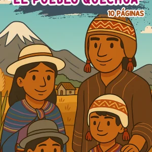 Libro para colorear - Pueblo Quechua