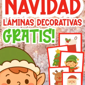 Láminas decorativas de Navidad – Recurso gratuito | Minisaberes