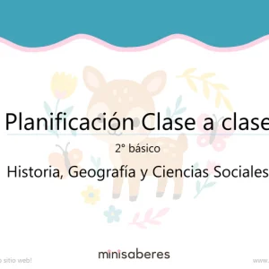 Planificación Clase a clase 2° básico | Historia, Geografía y Ciencias Sociales 2026