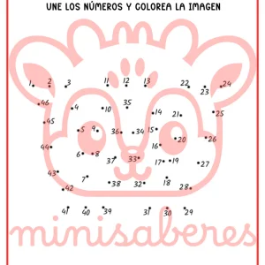 Ficha de trabajo: Une los números letra W | Lenguaje - 1° básico