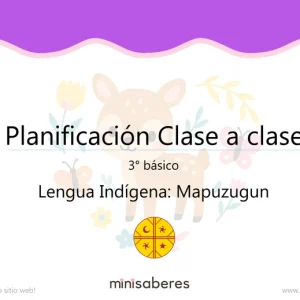 Planificación Clase a clase 3° básico | Lengua Indígena Mapuzugun 2026